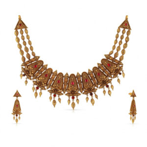 Gold Necklace Set 77.6 GRM