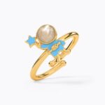Gold Ring for kids 0.98 GRM