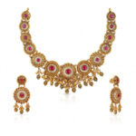 Gold Necklace Set
