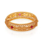 Gold Kangan for Women 34.4 GRM