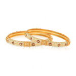 Gold Kangan for Women 41.9 GRM