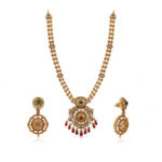 Gold Necklace Set 105 GRM